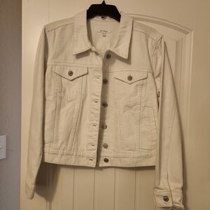 STS Blue White Denim Jacket